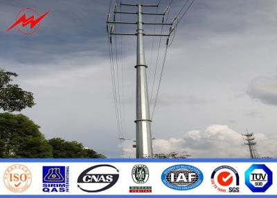 China Electrical 132kv Steel Tubular Pole For Transmission Power Line for sale
