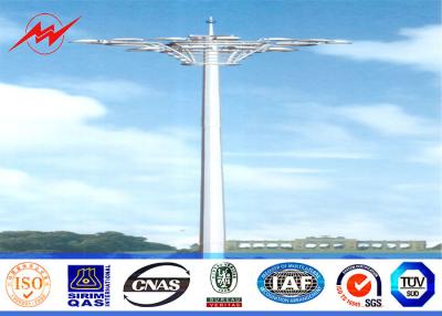 Chine Lumières élevées de la tour 10 200W HPS de mât de lumière octogonale du stade Q345 avec le système de augmenter à vendre