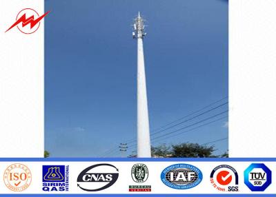 China Torre de poste de la distribución de la comunicación la mono modificada para requisitos particulares afiló 90 pies - 100 pies en venta