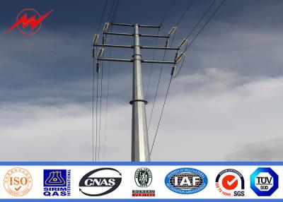 China transmisión de poder 1200kg de los 70FT postes para la línea de transmisión eléctrica del exterior en venta