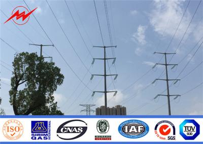 China Electric Lattice Masts Steel Pole For Asia Countries Power Transmission Angle Tubular Tower for sale