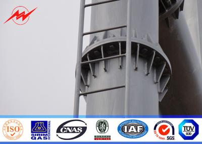 China Electric Steel Angle Shape Tubular Towers Power Transmission Substation Power Pole for sale