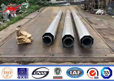China 69kv 60ft 65ft 70ft Steel Utility Poles Traditional Galvanized Distribution for sale
