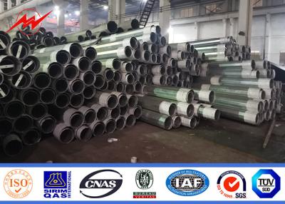 China Aws D1.1 Welding Distribution Steel Tubular Electric Pole 11m 350kg for sale