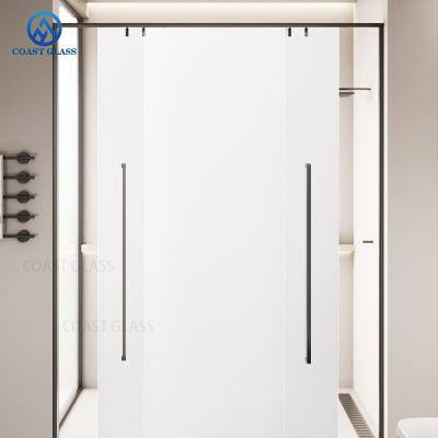 China PDLC Electronic Tempered Smart Privacy Glass Indoor Partition for sale