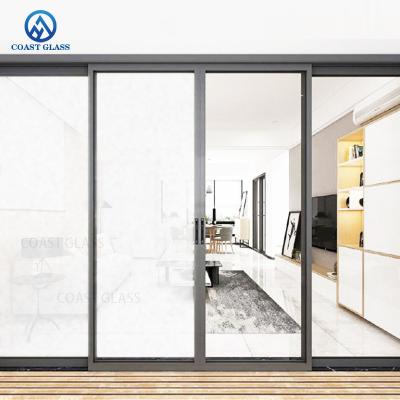 China PDLC Privacidad de vidrio inteligente que cambia el color de la puerta de la oficina y la partición de la ventana en venta