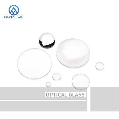 China Lente óptica de cuarzo de silicio fundido Lente focal biconvexa para componentes ópticos en venta