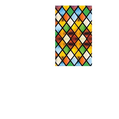 China Paneles de vidrio decorativo colorido de cristal de pared exterior Techo de la iglesia en venta