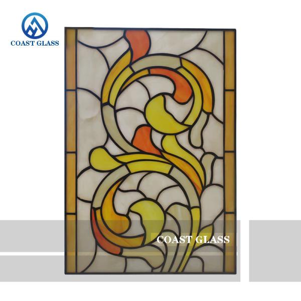 Quality Round Stained Decorate Glass Panel Window Inside Catholic Church for sale