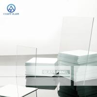Quality 4mm Thick Glass Cut To Size Cut Edge Clear Tempered Glass Multiple Colors for sale