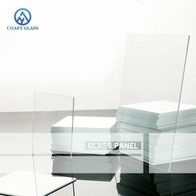 China 4mm Thick Glass Cut To Size Cut Edge Clear Tempered Glass Multiple Colors for sale