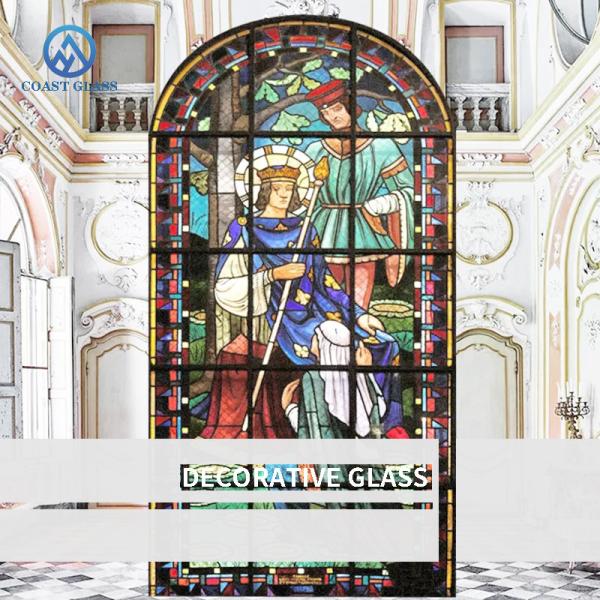 Quality Handcrafted Stained Glass For Churches Door Window Ceiling Skylight for sale