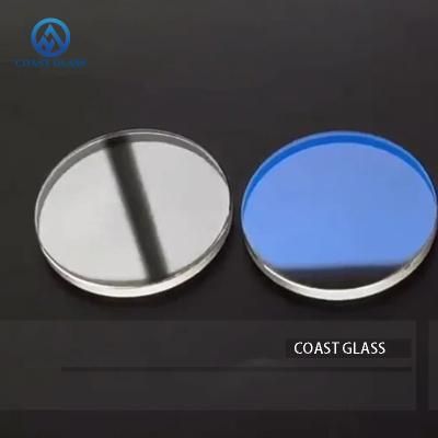 China Transparante saffierkristallenbrillen voor horloges Optische vergrootcamera's Te koop
