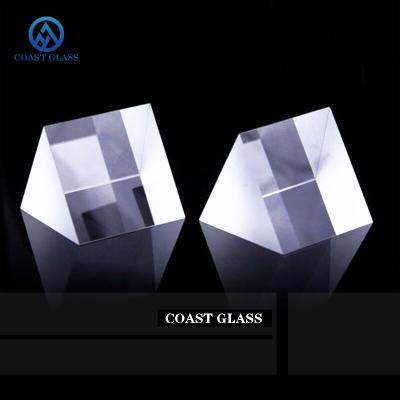 China BK7 Optical Glass Rhomboid Prisms Fused Silica Right Angle Prism for sale