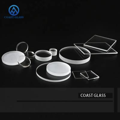 China Componentes ópticos de silicio fundido Vidrio óptico de cuarzo Bk7 JGS1 JGS2 JGS3 en venta
