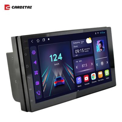 China Built-in Wireless CarPlay 7 Inch Touch Screen USB AUX BT Double Din Car Radio for Universal Audio for sale