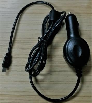 China Flexible Cable Universal GPS Car Charger , Mini USB Garmin Nuvi Charger 5V2A CE for sale