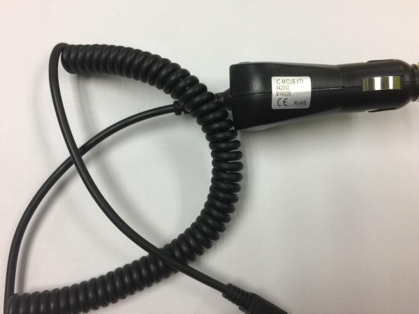 Quality 5V1A PU Curly Cable Micro USB Car Charger For Android Mobile Phones E Mark for sale