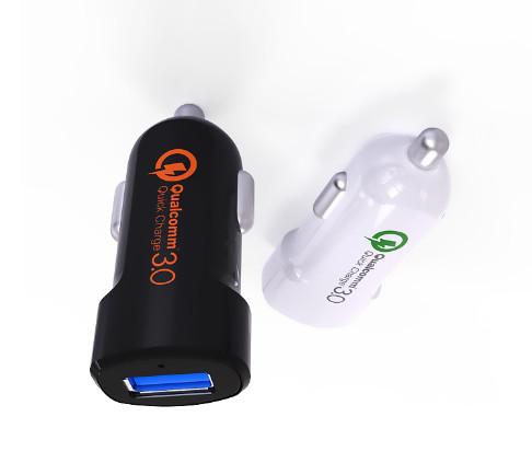 Quality Mini Size QC3.0 Mobile Phone Quick Charger Single USB With 3A Current Output for sale