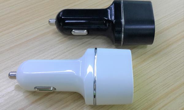 Quality Universal 3 Way USB Car Charger , Rapid USB Car Charger For Samsung Galaxy for sale