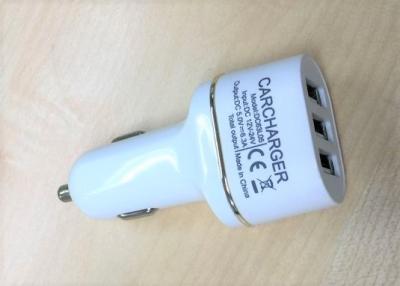 China Fast Mobile Phone USB Car Charger 5V 6.3A With Tripple USB Port For iPhone 8 for sale
