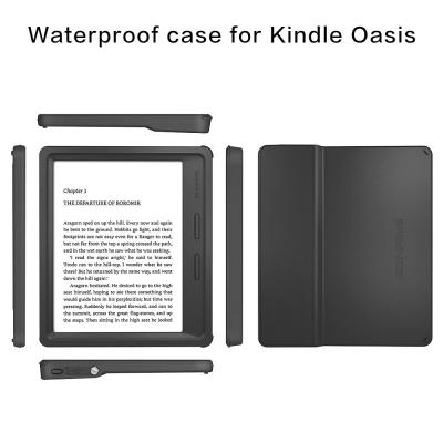 China Adjustable Tablet Stand Shockproof Tablet Case , Tablet Hard Case For Kindly Oasis for sale