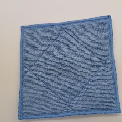 China Multi Purpose 15cmx15cm Drying Microfiber Towels , Kitchen Cleaning Cloth for sale