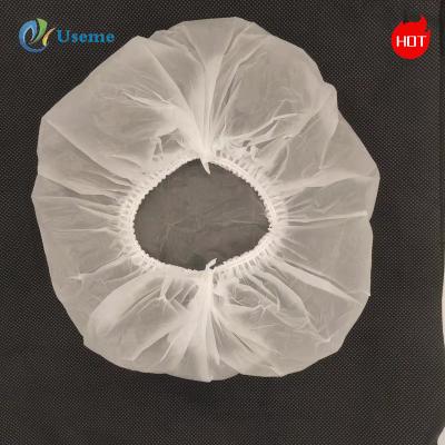 China 100pcs/Pack Round Disposable Shower Caps Hair Cap Disposable For Personal Care for sale