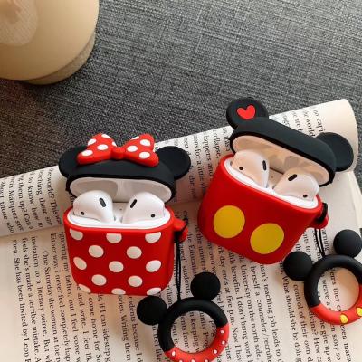 China Cute Cartoon Cover for Apple AirPods 1 2 Case for AirPods Pro Case with Lanyard Wireless Headphone Earphones Case for sale