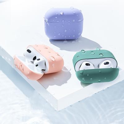 China 2021 Official Soft Liquid Silicone Case For AirPods 3 Wireless Earphone Protective Cases Apple Airpods 1 2 3 Pro Cover for sale