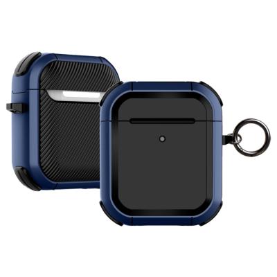 China Case for Airpods 2nd Cover Luxury Protective Earphone Cover Case for Apple airpods 2 3 pro Air pods 2 Shockproof Sleve With Hook for sale