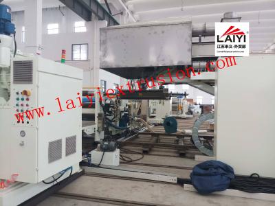 China Máquina de la laminación de la capa de la protuberancia del papel de aluminio con la frialdad - unidad del rollo en venta