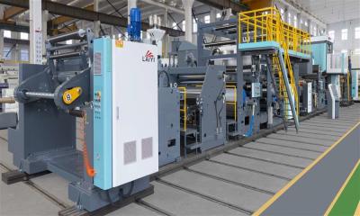 China Doppelseitige 1700-mm-Papier-Extrusionsbeschichtungs-Laminierungsmaschine zu verkaufen