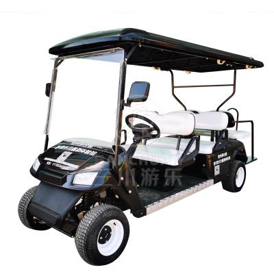 China Sanchuan Battery Electric Club Trolley Golf Car Price 3500*1200*1900mmH for sale