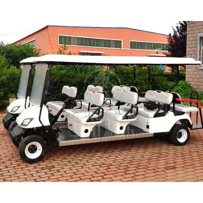 China Outdoor Playground Electric Club Car Ds Golf Cart 8 4700*1200*1900mmH en venta