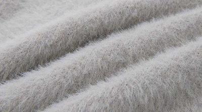 China Nylon Mink Yarn Fancy Yarn With Streight Pile Making Coat Fabric for sale