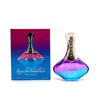 China Luxury Wholesale Female Perfume Glass Bottle Dancing Girl Maker Perfume Creative Perfume Beautiful For Women for sale