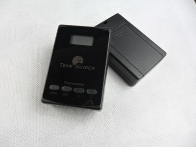 China Black Professional L8 Wireless Tour Guide System With Transmitter And Receiver for sale