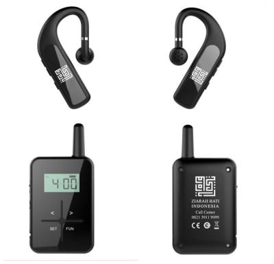 China Bone - Conduction Bluetooth Tour Guide System With Earphone 860 - 870 Frequency for sale