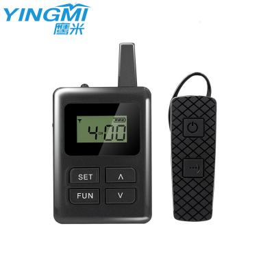 China Smart Bluetooth Audio Guide Communication System Ear Hanging Receiver For Travel Agency for sale