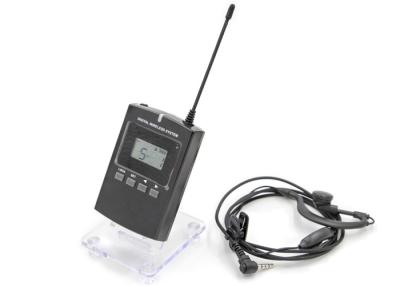 China 823MHz Wireless Audio Guide System With Dual Speaker Simultaneously Speech for sale