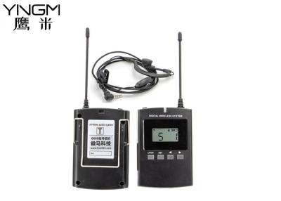 China Artificial Interpretation 250KHz Wireless Audio Guide System Pre Recorded for sale