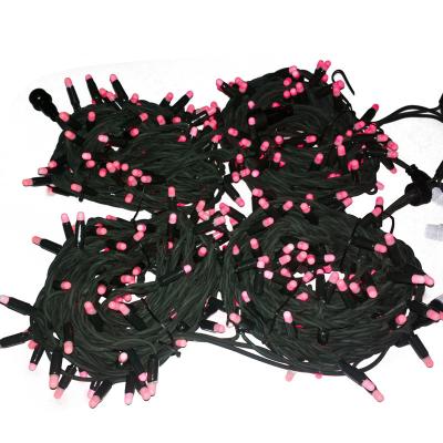 China 2018 hot sale 10m 100 led outdoor holiday decoration mini christmas tree led string light led light string Rubber string for sale