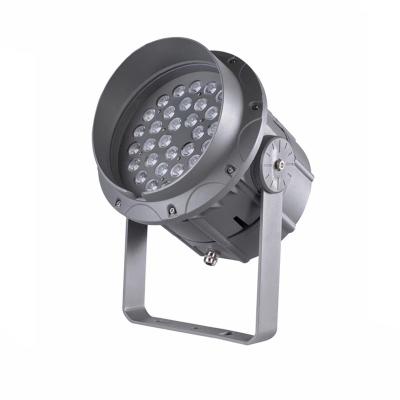 China Hotel Project Aluminum Garden Decor Spike Spotlights RGB Outdoor Led Spot Lighting garden use with rf remote for sale