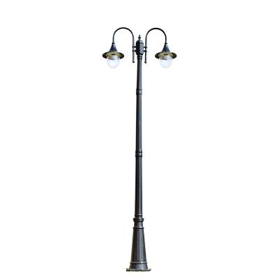 China 5w outdoor waterproof integrated solar garden light for lawn, patio, yard, walkway, driveway aluminum solar path courtyard light for sale