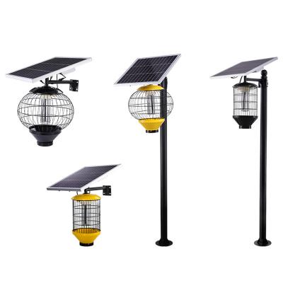 China Outdoor waterproof high-brightness LED solar Mosquito trap lamp lawn lamp with stainless steel Mosquito killing lamp for sale
