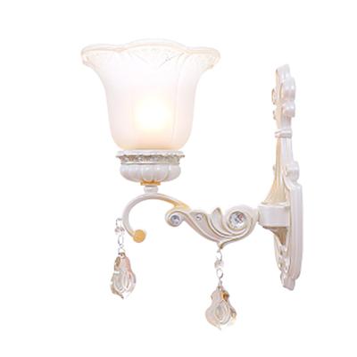 China Modern Crystal Wall Lights Corridor Industrial bedroom Contemporary Wall Sconce Bedside Crystal Wall Lamp Living Room for sale