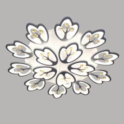 China Modern Spliced Joint Geometric Cell Shape LED extra large luxury modern round led ceiling lights chandelier for hotel lobby for sale