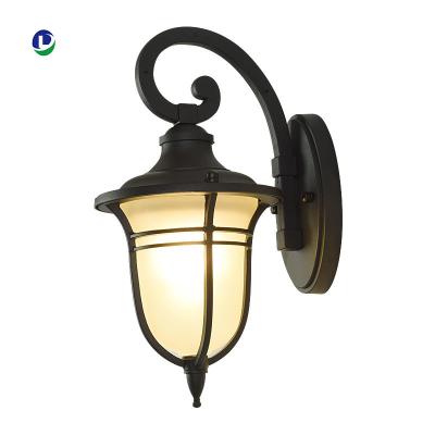 China Waterproof Lighting For Garden Wall LED Four Modes Rotable Pole Solar Lamp Newest remote timer Outdoor Garden Wall Lamp for sale