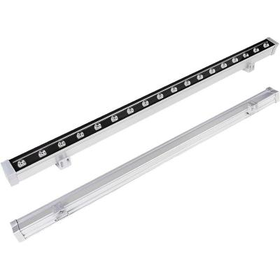 China Outdoor 12W 100cm Direct Lighting Wall Washer LED Light Linear LED Washer Wall Light for sale